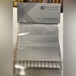 KASMIR Sample Book. Large Fabric Swatches. Disc Designer. Quilts, Crafts Decor.
